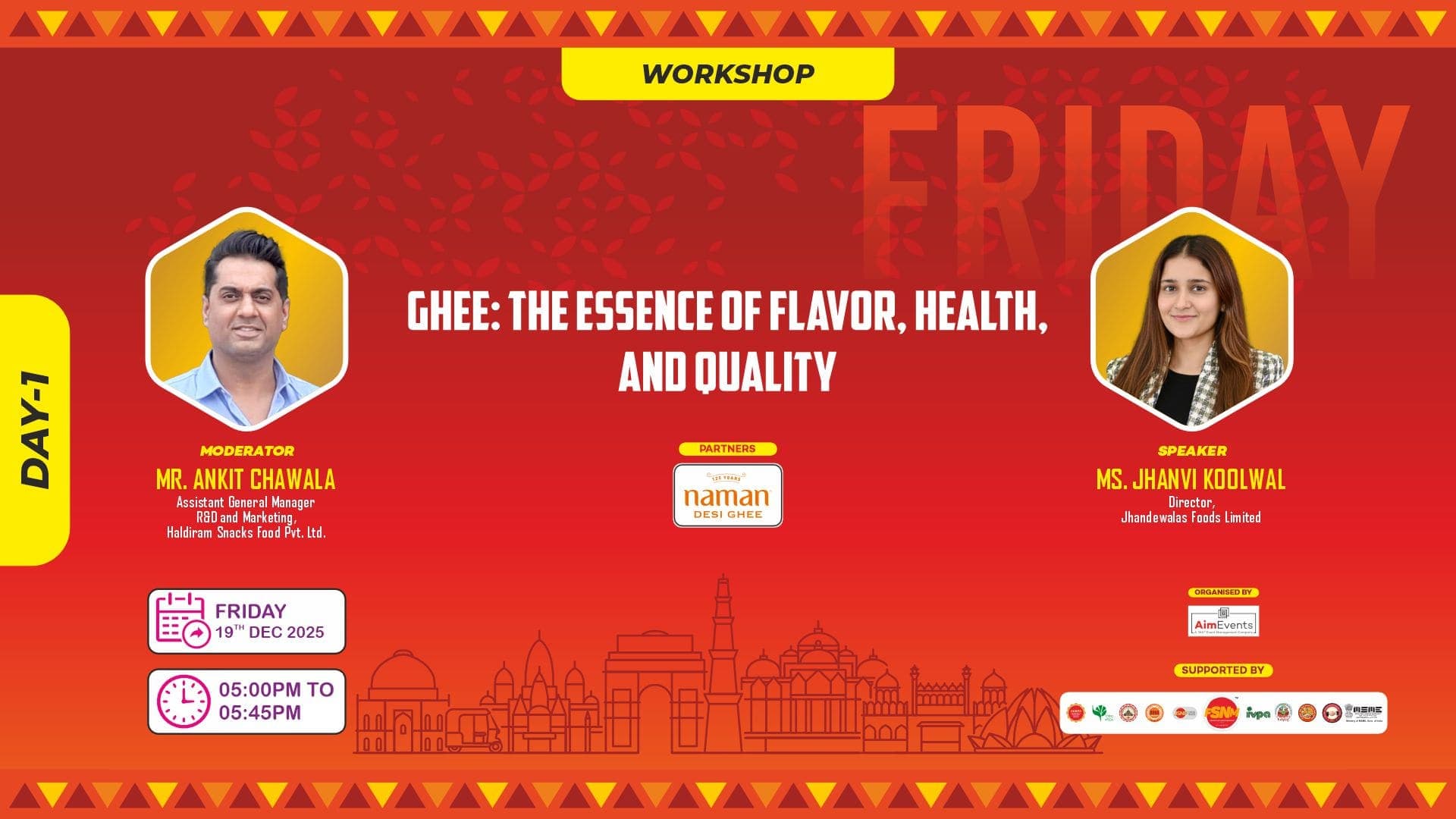 Workshop: Ghee — the essence of flavour, health and quality