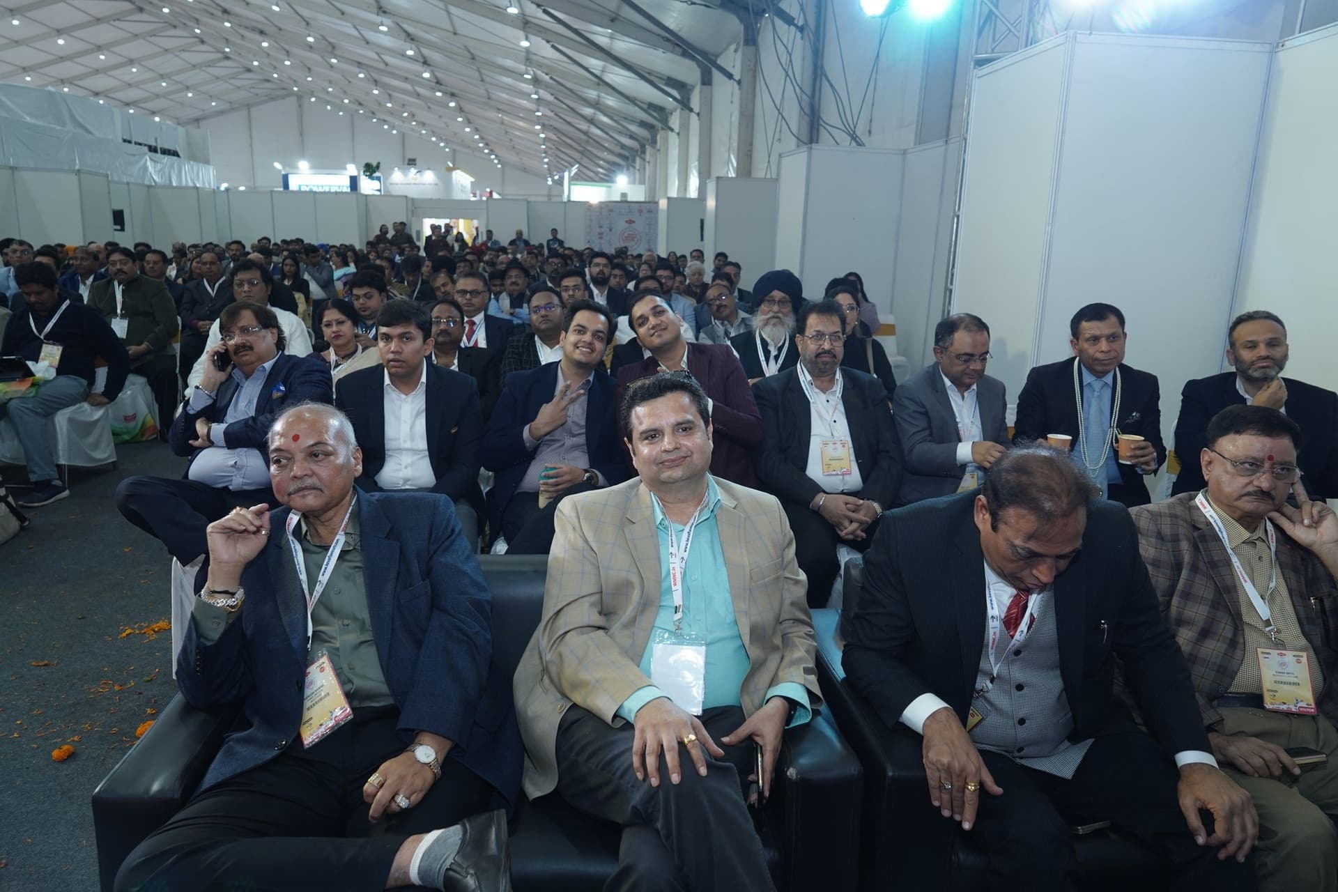 A full audience seated for a WMNC seminar session
